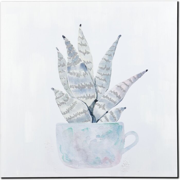 20EO1484 Dekoratívny obraz Mascagni 70x70 cm s trblietkami