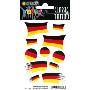 Nemecko FAHNEN Tetovanie 1 list