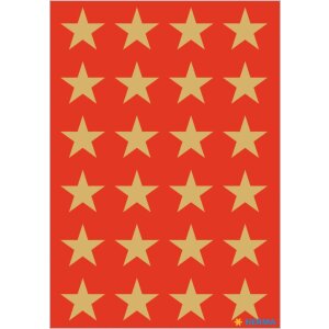 Herma Decor samolepky hviezdy 5-bodové...