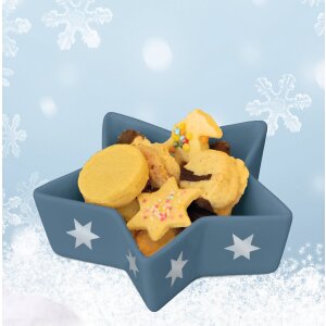 HERMA nálepka hviezdy 5-hroté, strieborná Ø 22 mm