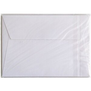 Clairefontaine Peľové obálky C6 5 kusov rôznych farieb 120g/m²