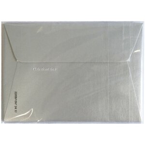 Clairefontaine Peľové obálky C6 5 kusov rôznych farieb 120g/m²