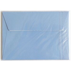 Clairefontaine Peľové obálky C6 5 kusov rôznych farieb 120g/m²