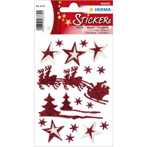 Siluety GLITTERY 1 list