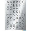 HERMA VARIO písmená čierne A-Z