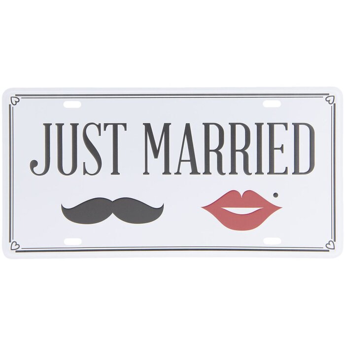 Textová tabuľka 30x15 cm viacfarebná - 6Y3148