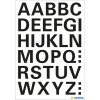 VARIO LETTERS A-Z, ČIERNE 15 mm