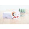 Štítky na CD A4 biele Ø 116 mm papier matný nepriehľadný 200 kusov