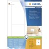 Adresné štítky Premium A4, biely papier 78,7x139,7 mm matný 400 ks.