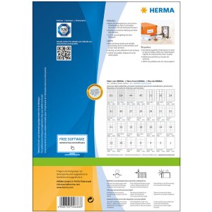 Etikety Premium A4, biely papier 70x42,3 mm matný...