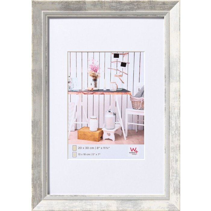 Walther obrazový rám Chalet white 50x70 cm s paspulkou 40x60 cm
