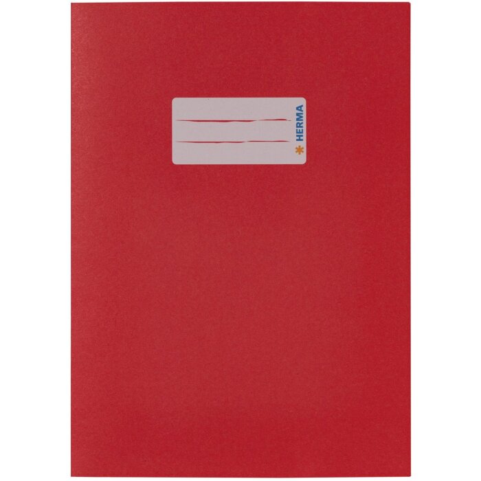 Papierový chránič brožúry HERMA A5 tmavočervený