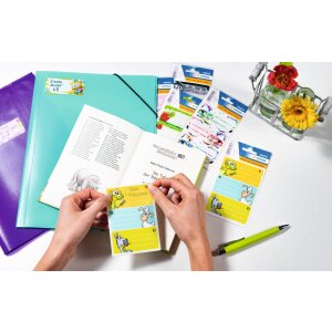 Školské štítky HERMA školské kvetinové tváre