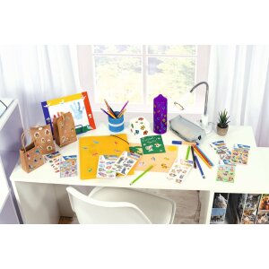 Školské štítky HERMA školské kvetinové tváre