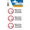"Prosím, nezverejňujte žiadne reklamné nálepky"