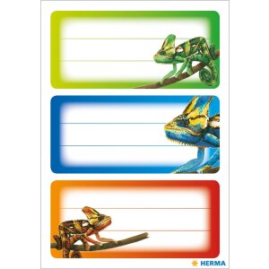 Štítky na knihy HERMA VARIO School Gecko