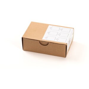 Visačky HERMA 25x38 mm s niťou biele 1000 kusov