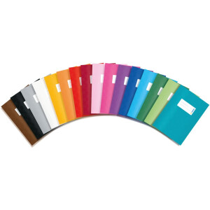 Chránič na brožúry PP A5 krytý - červený