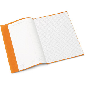Chránič brožúr PP A5 krytý - oranžový