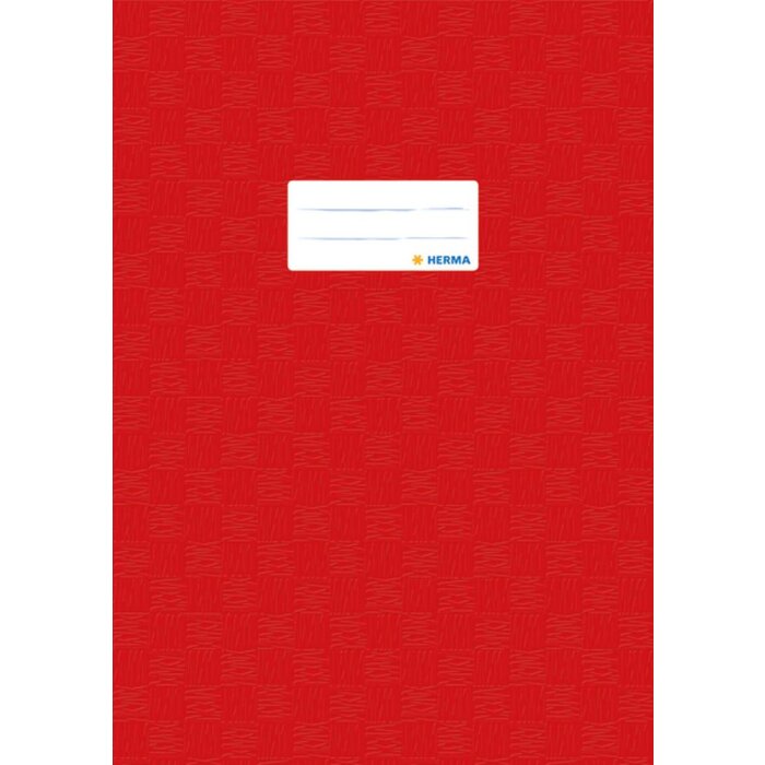 Chránič na brožúry PP A4 krytý - červený