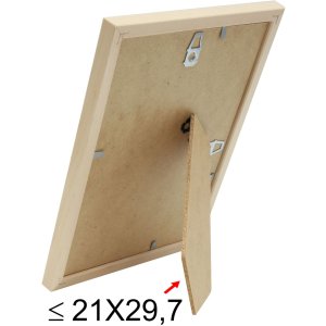 S236H1 Drevený rám v prírodnej farbe 10x15 cm