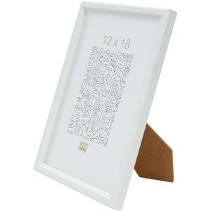 Deknudt S236K1 Drevený rám v bielej farbe 15x20 cm