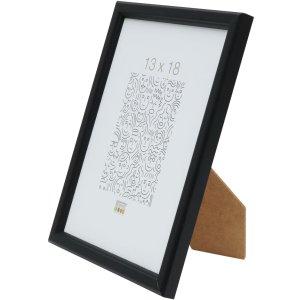 S236K2 Drevený rám v čiernej farbe 10x15 cm