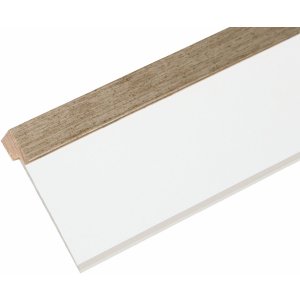 S43AD2 Rám na obraz s paspartou vo farbe bronzu 20x30 cm