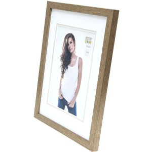 S43AD2 Rám na obraz s paspartou vo farbe bronzu 20x30 cm