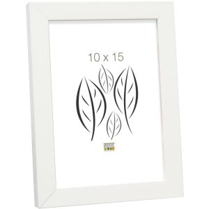 S43AK1 Obyčajný rám v bielej farbe 10x10 cm