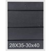 S43AK1 Obyčajný rám v bielej farbe 10x10 cm