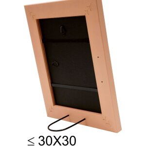 S46FF9 Rám na obraz v staroružovej farbe 20x20 cm