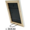 S46KF1 Drevený rám v bielej farbe s perleťovým lemovaním 13x18 cm