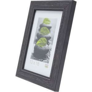 S46KF2 Drevený rám v čiernej farbe s perleťovým lemovaním 30x45 cm