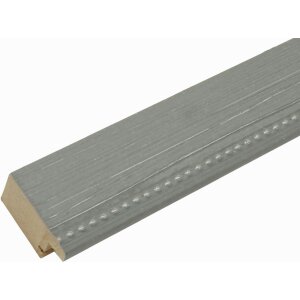 S46KF7 Drevený rám v sivej farbe s perleťovým lemovaním 13x13 cm