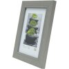 S46KF7 Drevený rám v sivej farbe s perleťovým lemovaním 13x18 cm