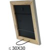 S46KF7 Drevený rám v sivej farbe s perleťovým lemovaním 13x18 cm