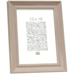S46LF3 Rám obrazu béžovej farby v...