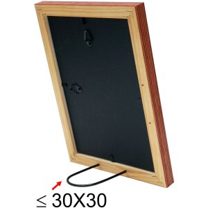 S46MF3 Hnedý drevený rám so zvetranou povrchovou úpravou 15x15 cm