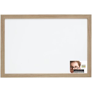S49BH1 Magnetická tabuľa vo farbe prírodného dreva 40x60 cm