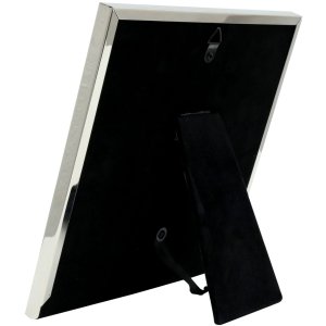 S57MB1 Kovový rám v striebornej farbe so žirafou 10x15 cm