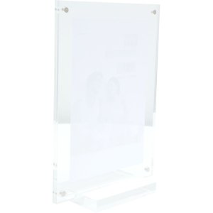 S58SC1 Transparentný magnetický rámik so stojanom 10x15 cm