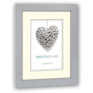 ZEP Drevený rám Regent 15x20 cm sivý