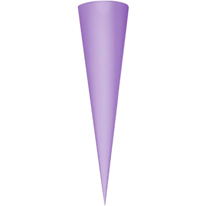 Školský kužeľ prázdny 70 cm fialový