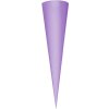 Školský kužeľ prázdny 70 cm fialový
