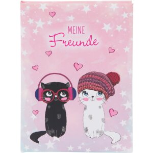 Zlatá kniha priateľov Hudba pre mačky 15x21 cm 88...
