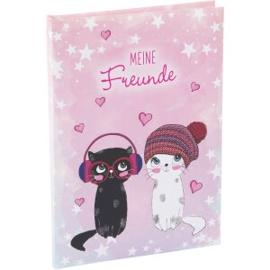 Zlatá kniha priateľov Hudba pre mačky 15x21 cm 88...