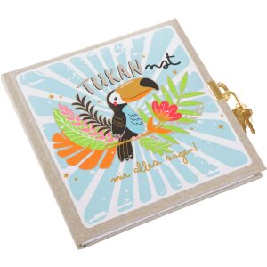 Denník TUKANnst 16,5x16,5 cm