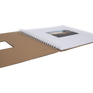 HNFD Špirálový album Khari 33x33 cm s 50 bielymi stranami
