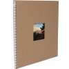 HNFD Špirálový album Khari 33x33 cm s 50 bielymi stranami